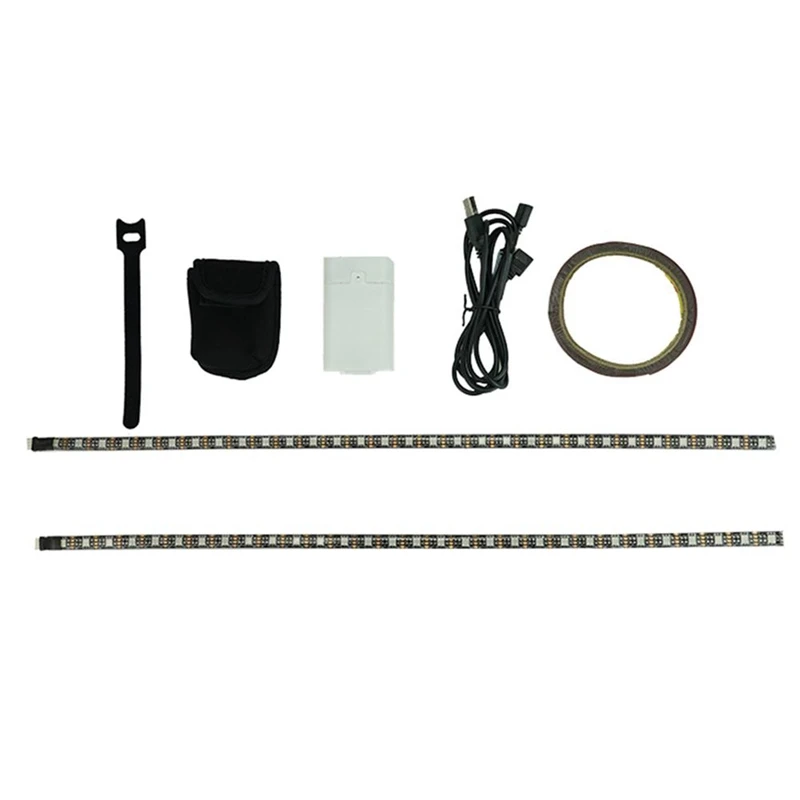 

Durable Foldable LED Strip Lights for Xiaomi M365/M365 Pro Electric Scooter Accessories, Light-Up Colorful Scooter M365 Parts