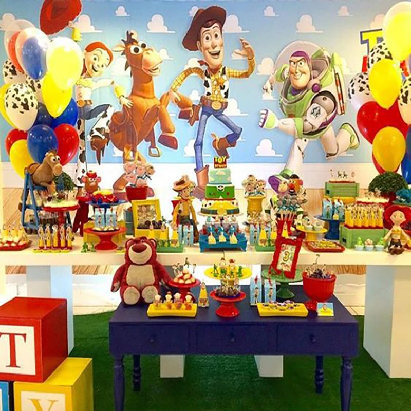

Toy Story Them birthday party decoration set party supplies birthday party decorations kids birthday candy bar party decorations