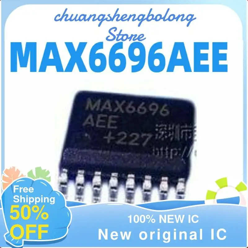 

10-200PCS MAX6696AEE+T QSOP16 New original IC
