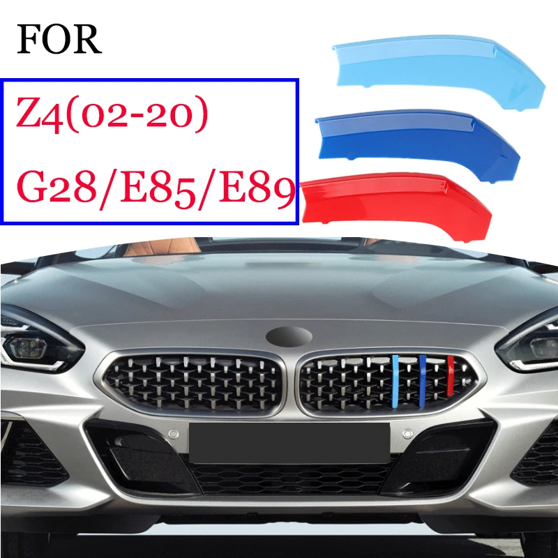 3 шт. АБС-пластик автомобильные чехлы для BMW Z4 2002-2020 Roadster E89 E85 G29 гоночные решетки