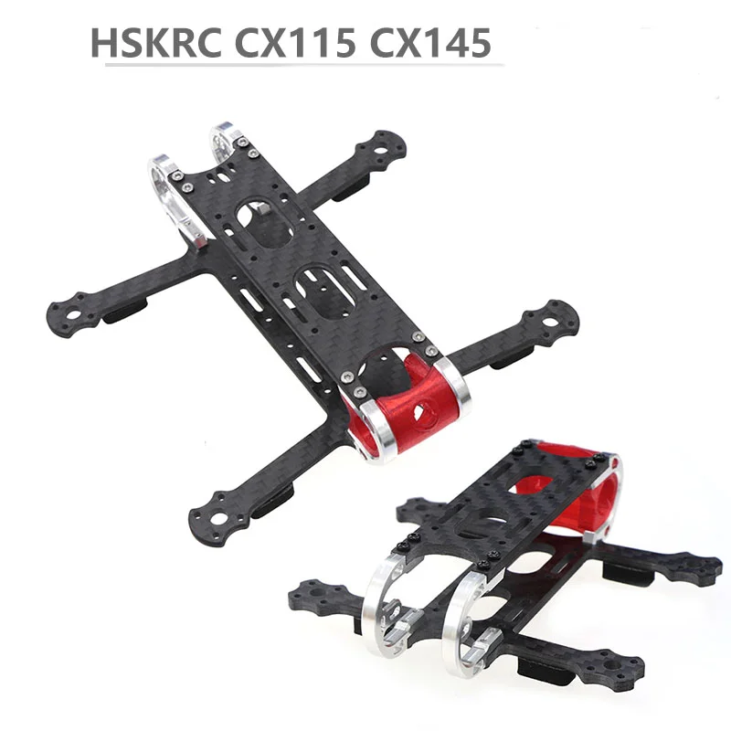 HSKRC Cygnet CX2 CX3 115 мм 145 Колесная база 3 дюйма 2 зубочистка Рама Комплект для RC Дрон FPV