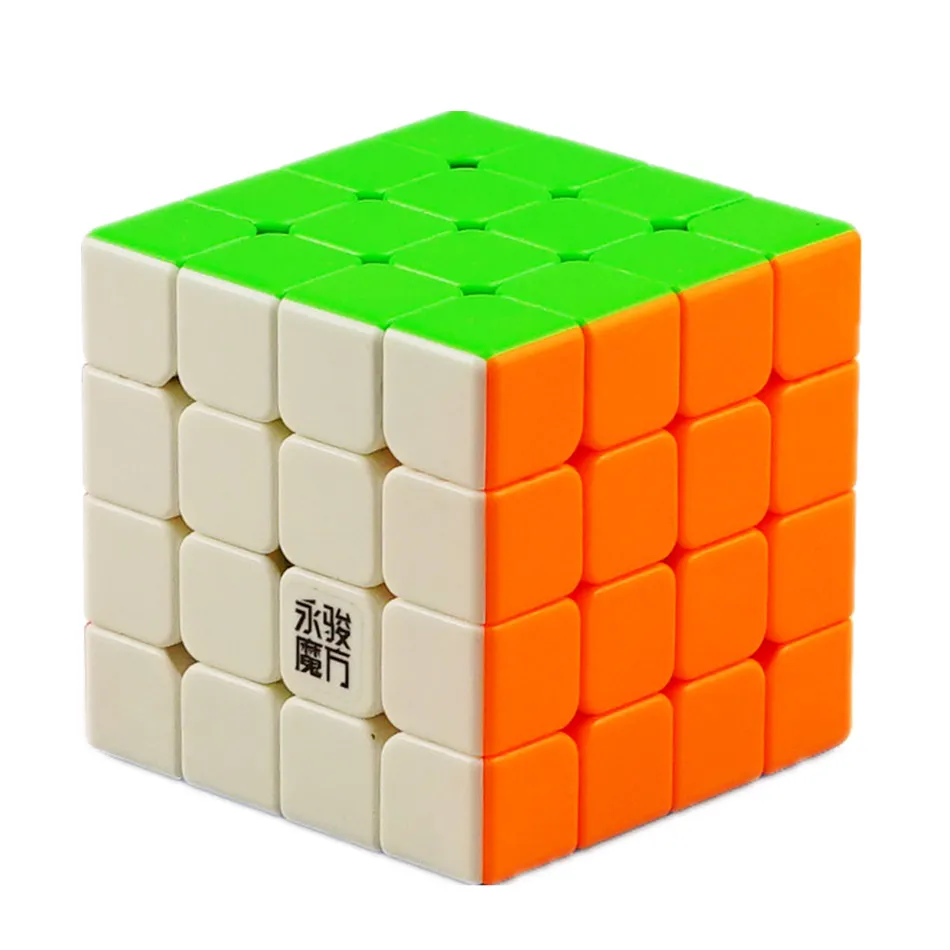 Goede Originele YJ YuSu M 4x4x4 Magnetische Cube 4*4*4 Magic Puzzel Cube Yongjun professionele 4x4 Magnetische Speed Cube Educatief Speelgoed