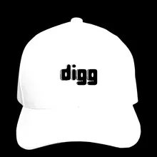Бейсбольная кепка Digg набросал Логотип Символ Логотип Шляпа остроконечная Кепка
