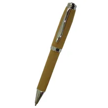 ACMECN, уникальный дизайн, блестящая золотая ткань, шариковая ручка, пишущий стержень, 1,0 мм, фирменные шариковые ручки, Серебряная отделка, Монт, черная ручка