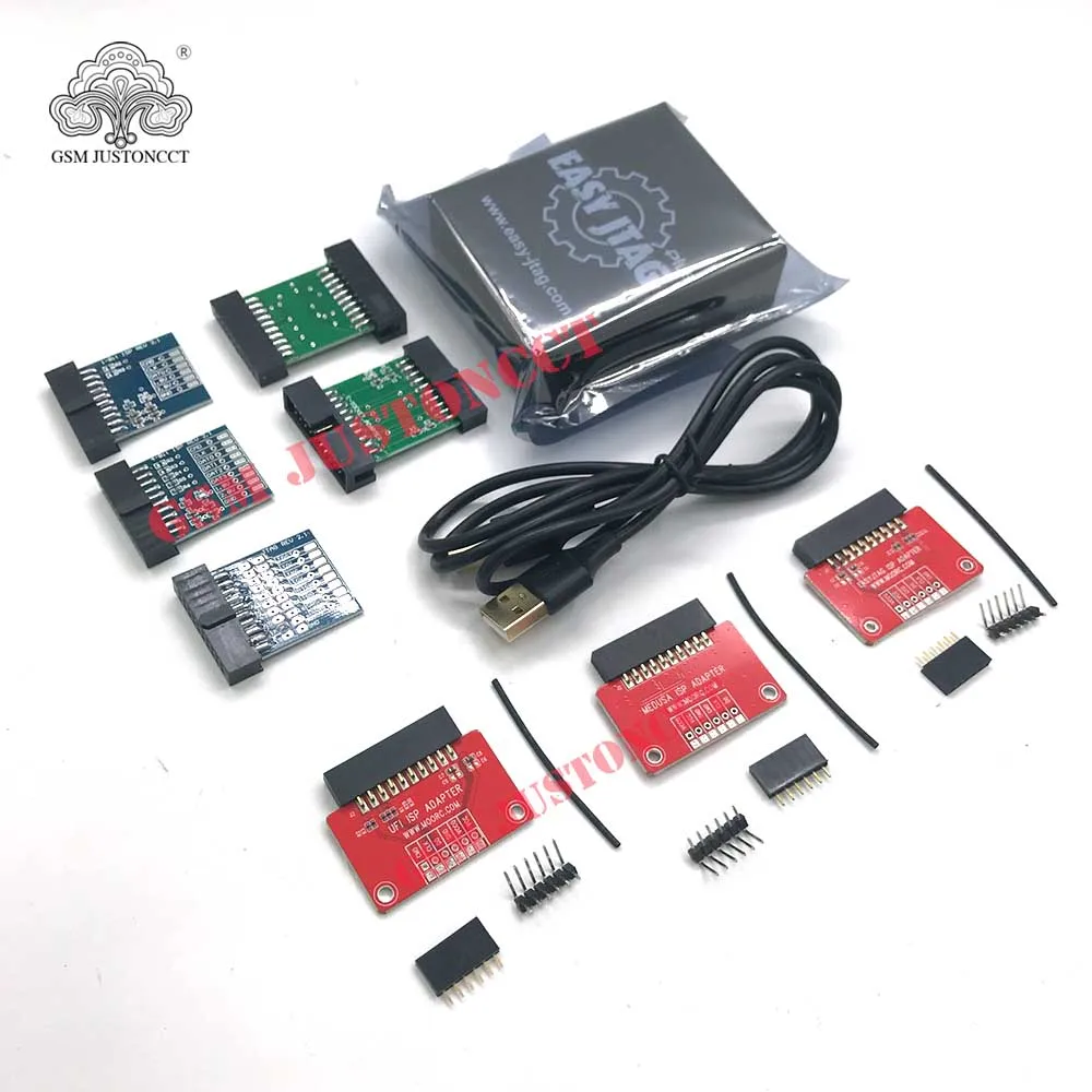 EASY JTAG BOX+ ISP FULL SET ADAPTER - gsm justoncct - 1