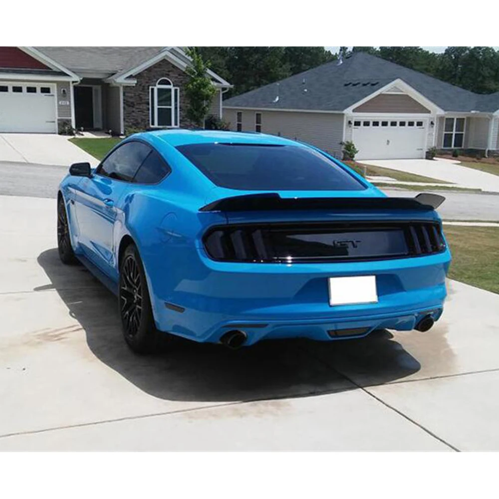 Для Mustang автомобильный спойлер заднего багажника, крыла для Ford Mustang Coupe- задний спойлер для багажника крыло из углеродного волокна