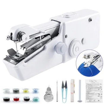 

Handheld Sewing Machine for Beginners, Mini Stitchine Sewing Machine Hand Electric Cordless Portable Sewer Machine