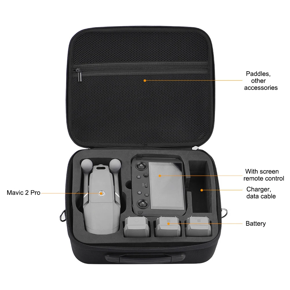 Портативный водонепроницаемый нейлоновый чехол для DJI Mavic2 сумка для хранения Дрон ND998