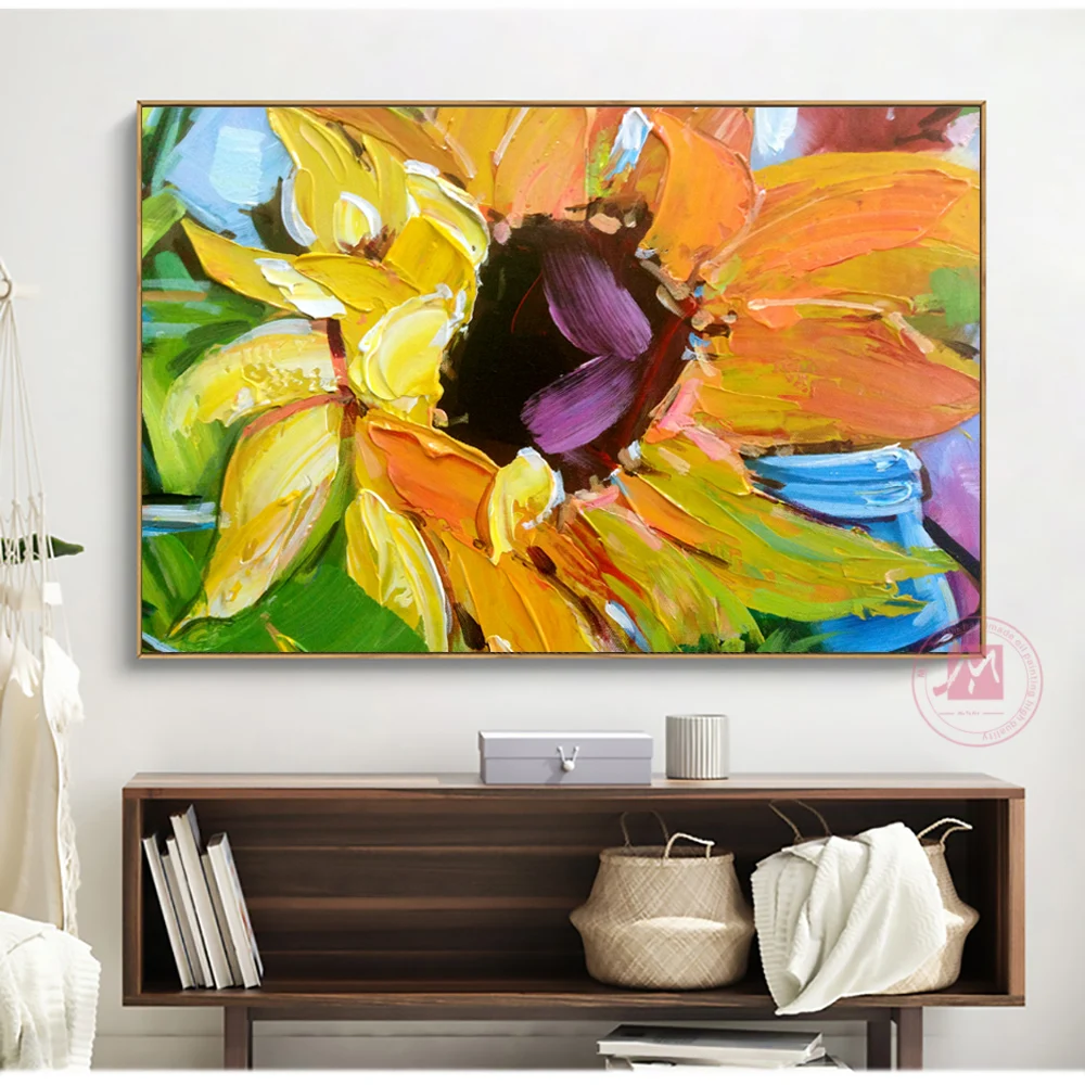 Abstract Painting, Canvas Art, Flower Tree Painting, Acrylic Painting, –  artworkcanvas