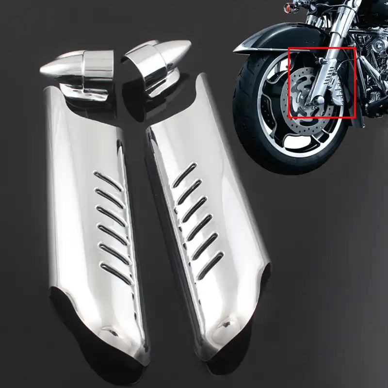 Motorcycle Lower Fork Leg Cover Guard Deflector Shield for Harley