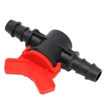 

10PCS Ball Valve Switches Double-end Plastic Valve 16PE Pipe Connector for Shop Park Home Store