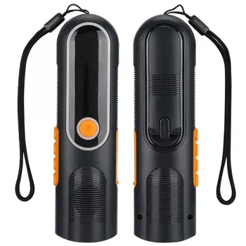 

digital radio receiver Portable Hand Crank Multi-functional Emergency LED Flashlight FM Radio for Outdoor Camping