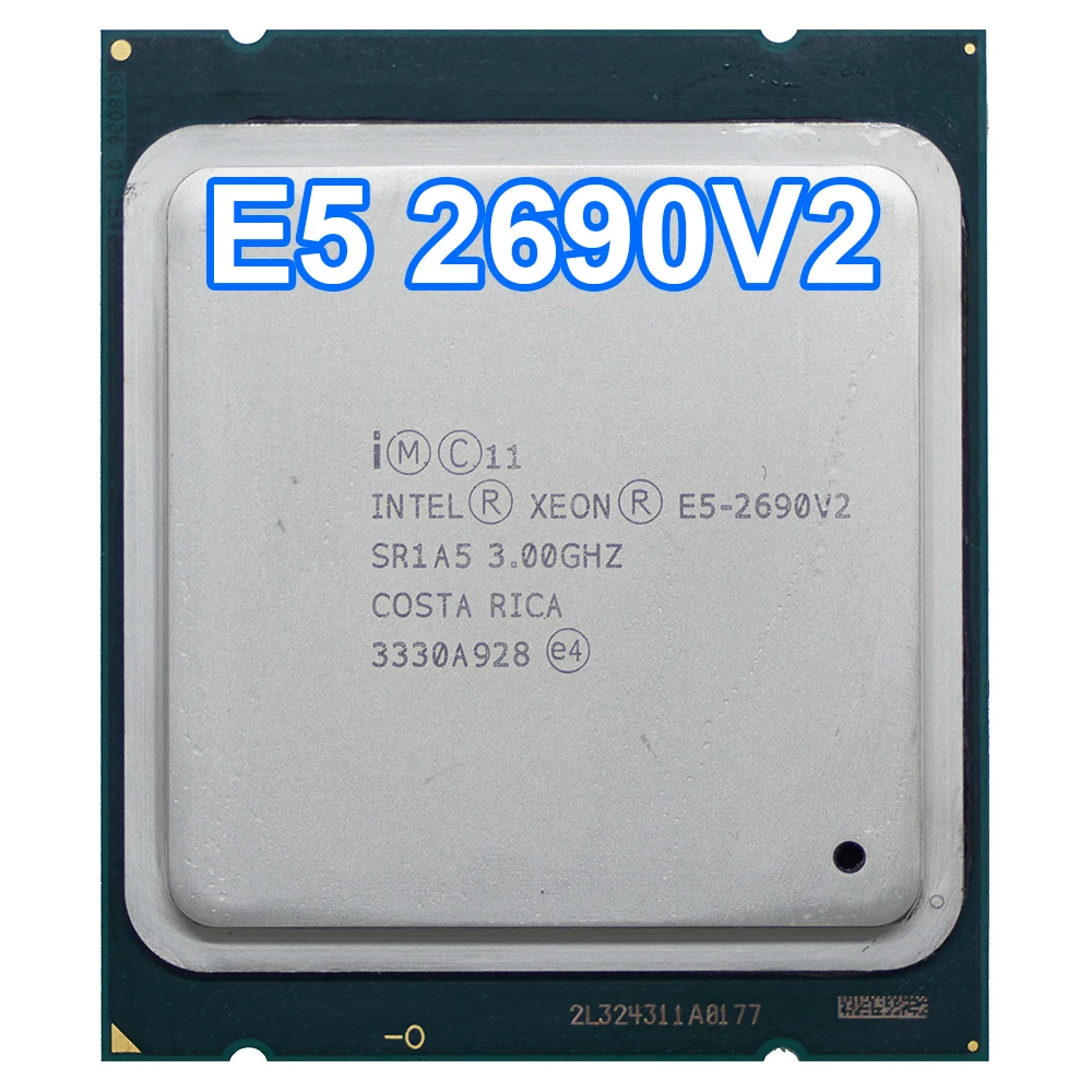 

Intel Xeon Processor 10-core E5-2690 v2 (25M Cache 3.00Ghz 8.00 GT/s) E5 2690V2 LGA 2011 CPU SR1A5