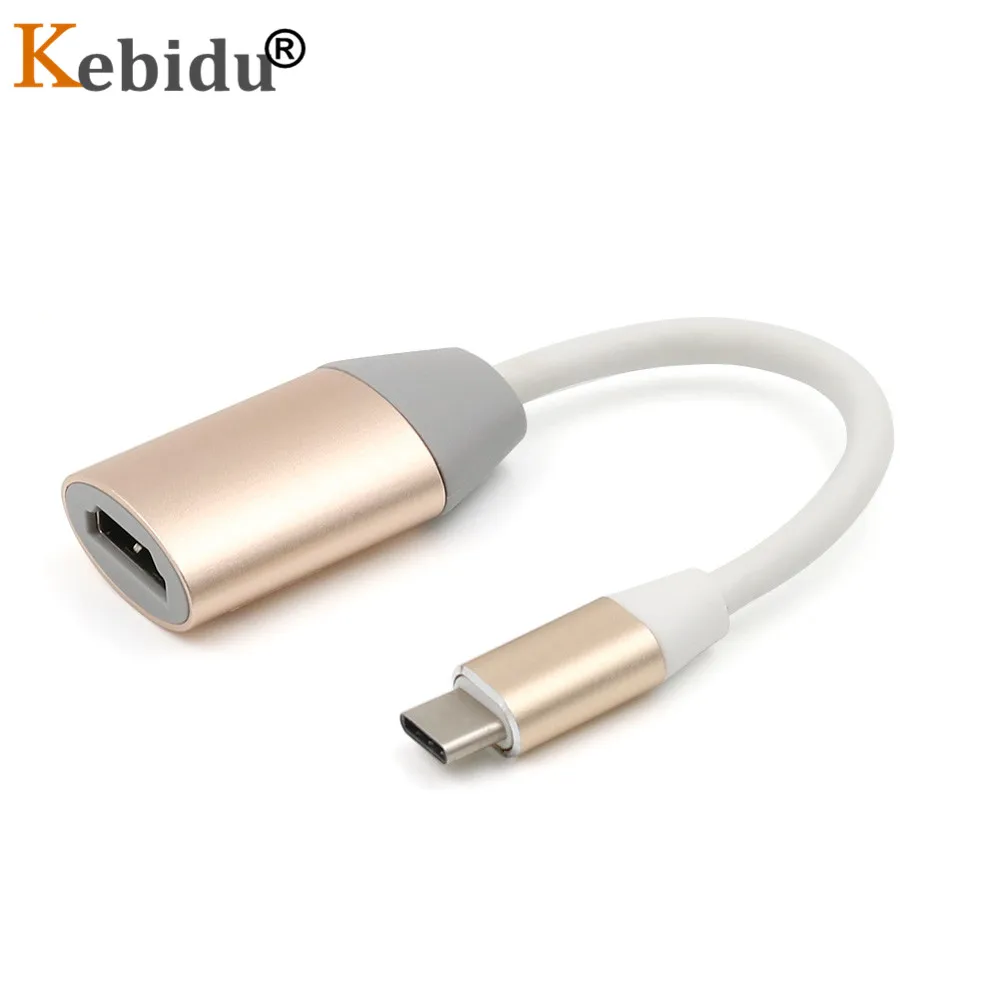 4K type C к HDMI кабель конвертер адаптер для HD ТВ дисплей экран зеркало MacBook Dell hp к ТВ проектор