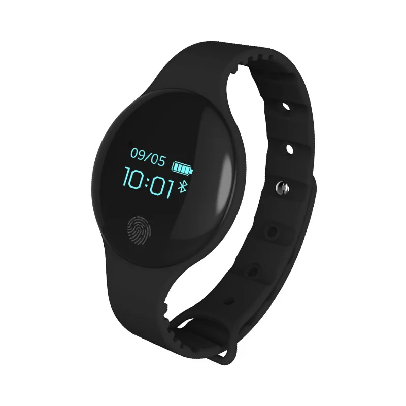 Цветные умные часы с сенсорным экраном Обнаружение движения смарт-часы спортивные фитнес для мужчин и женщин носимые устройства для IOS Android - Цвет: black