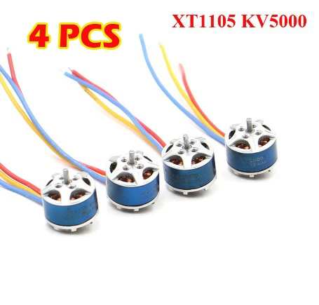 

4 unids/lote Kingkong 1103 Motor sin escobillas GT1103 7800KV motor sin escobillas para Mini 4-eje Kingkong FLYEGG 100 PNP RC