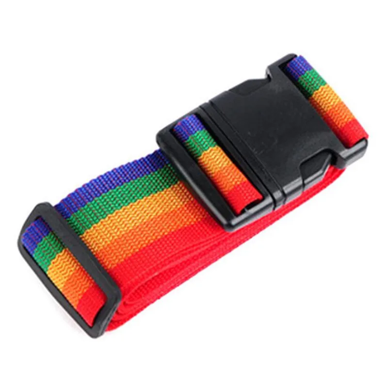 

1pcs Adjustable Luggage Strap Cross Belt Packing Travel Suitcase Nylon Lock Buckle Strap Baggage Belts Camping Bag Accessories