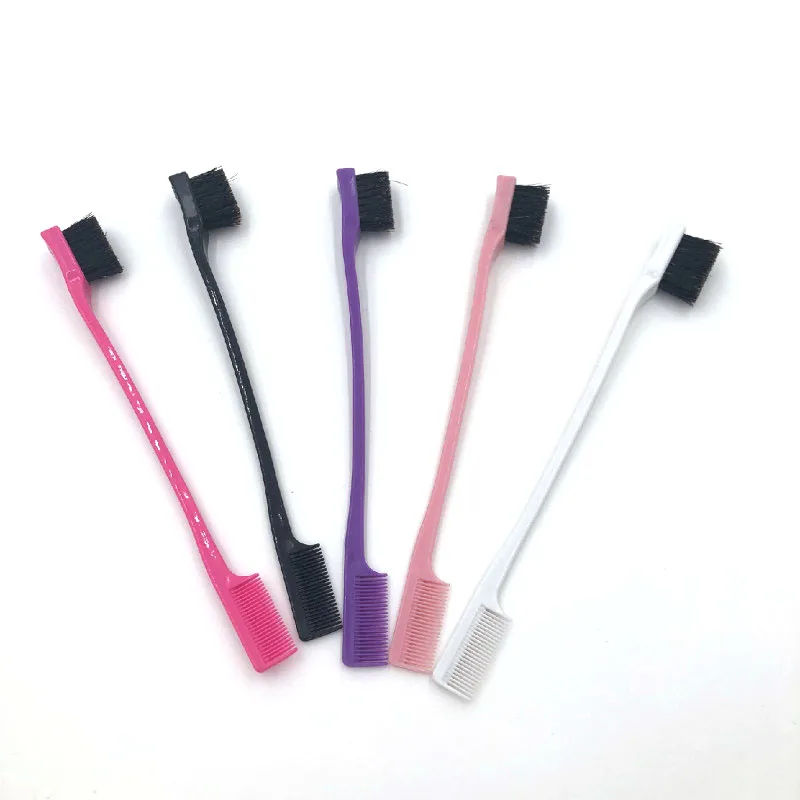 Random-1pc 10 шт модный портативный многофункциональный набор мягких кистей для макияжа 3 см/1,2 дюйма Деревянный инструмент для макияжа 16,5 см/6,5 дюйма - Handle Color: Random-1pc