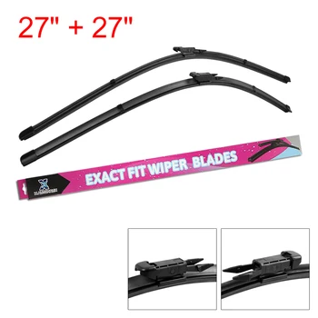 

27" Exact Fit Front Windshield Wiper Blades For FORD KUGA Fusion Escape 2013 TO 2017 For FORD MONDEO 5 2014 TO 2017