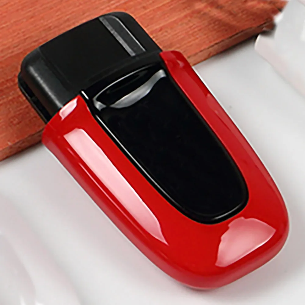 car key case for porsche macan cayenne panamera 718 2011 2012 2013 - Название цвета: D