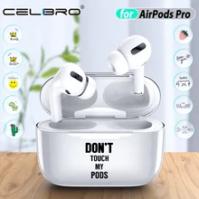 Беспроводной чехол для наушников для Apple AirPods Pro Чехол прозрачный мультяшный чехол для Air Pods Pro 3 чехол Защита для наушников Аксессуары