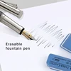 Faber Castell Natural Rubber Eraser for Gel/Ink/Ballpoint/Fountain Pen Sand Rubber Eraser Erasable School Exam Supplies 3Pcs 6