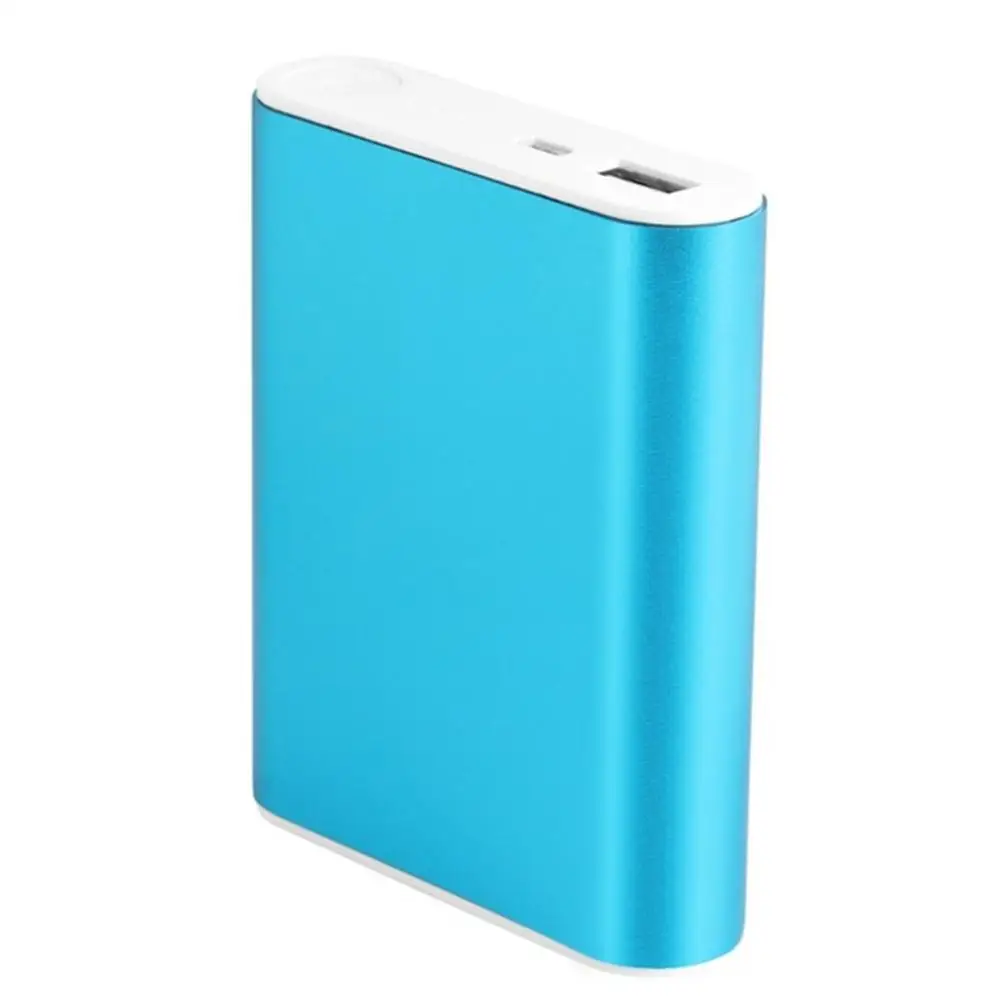 Портативный мобильный Банк питания чехол для батареи DIY 4x18650 power Bank чехол коробка корпус с 2 usb-портом для зарядки - Цвет: blue