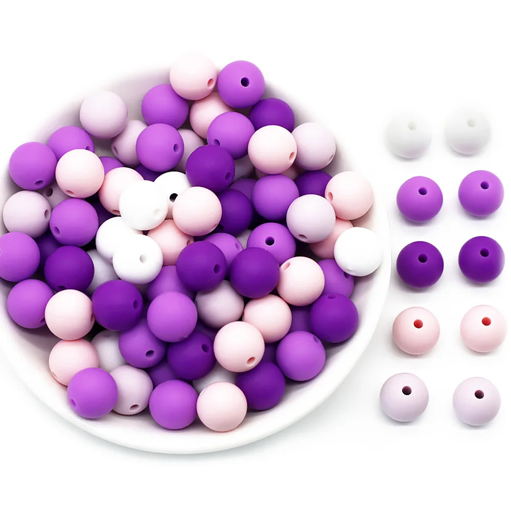 Cute-Idea 10pcs Baby Silicone Round Beads 9/12/15mm Food Grade Chewable Pearl Beads DIY Teething Pacifier Chain Toys Baby Goods Cute-Idea 10pcs Baby Silicone Round Beads 9/12/15mm Food Grade Chewable Pearl Beads DIY Teething Pacifier Chain Toys Baby Goods