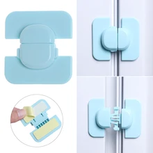 1 шт. замок холодильника для младенцев, ящик для туалета, шкаф для детей, антиприжимные защитные замки для детей ясельного возраста