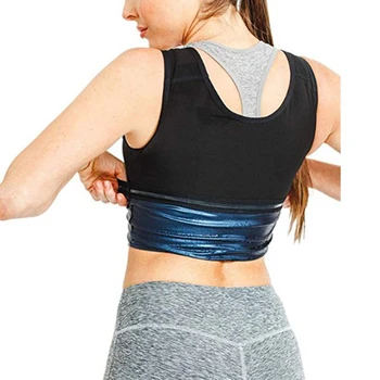 

2020 New Sauna Vest Premium Workout Tank Top Sweat Shaper Polymer for Slimming Weight Loss FitnessGym Fitness Shaperwear
