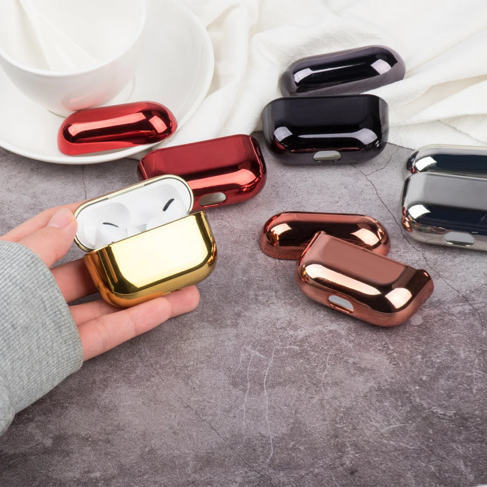 Чехол для оригинального Apple Airpods Pro роскошное покрытие чехла чехол аксессуары