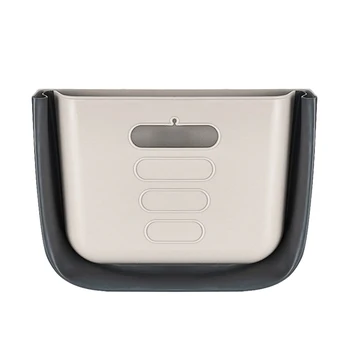 

Folding Trash Can Kitchen Cabinet Door Hanging Waste Bin Wall Mounted Trash Can for Bathroom Toilet Waste Storage TB Sal