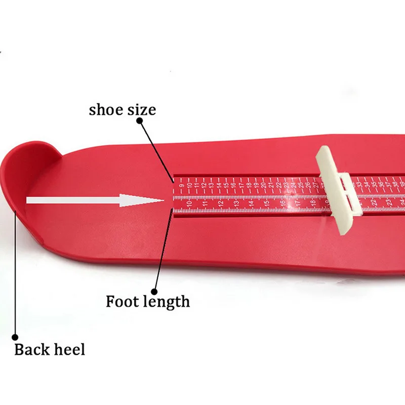 New Adults Foot Measure Gauge Shoes Size Foot Measuring Device Helper Measuring Ruler Tool Shoes Fittings Gauge for Kids Adult radioactive meter