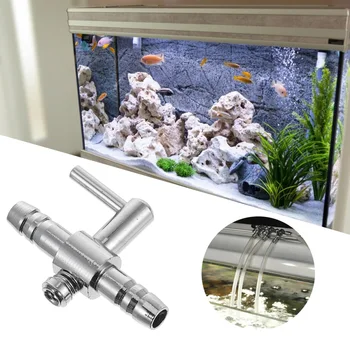 

8 PCS Aquarium Oxygen Pump Valve One-way Air Volumn Valve Fish Tank Air Line Valve for Store Mall Dorm Home