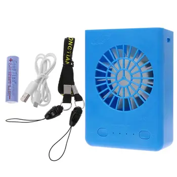 

Mini Cooling Fan USB Rechargeable Adjustable 3 Speeds Necklace Portable Home Office Outdoor Travel dropshipping