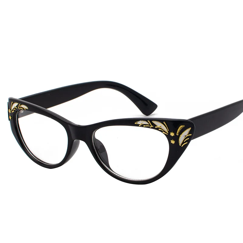 5 Small Square Sunglasses Women Personlity Carved Stylish Thick Edges Frame Gradient Colorful Mirror Ladies Eyeglasses UV400 - Цвет линз: 5