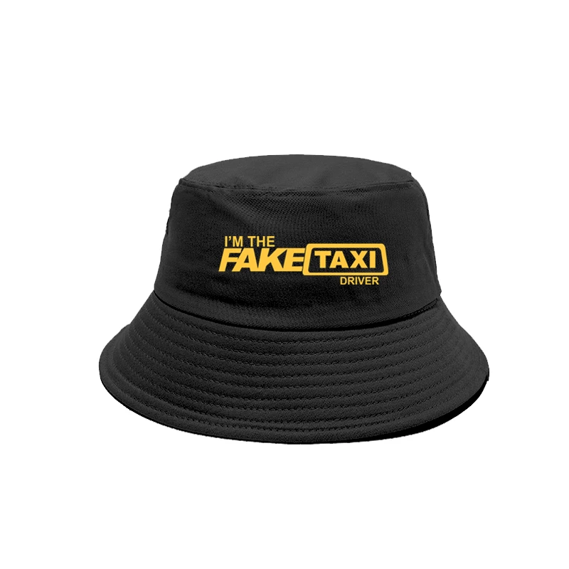 Tanio Naklejka z motywem taksówki kapelusze wiadro fajne Faketaxi czapki