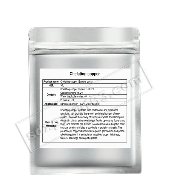 Edta Cu 98% Kelát Réz Nyomelem Lombműtét Nyersanyag Mezőgazdasághoz - Image 6