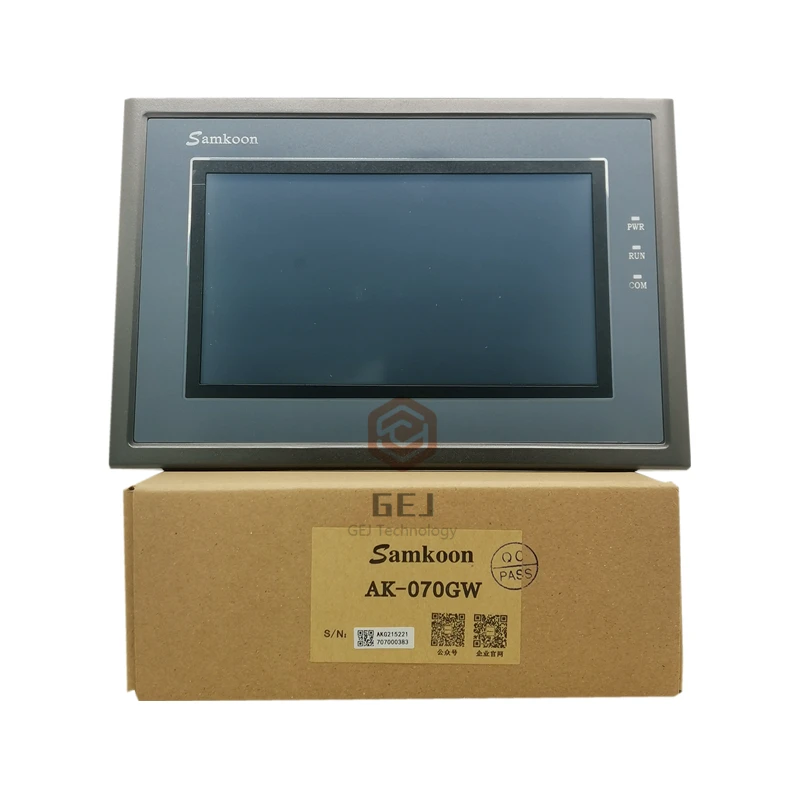 

7 Inch AK-070GW Samkoon HMI DC 24V Resolution 800*480 Touch Screen HMI