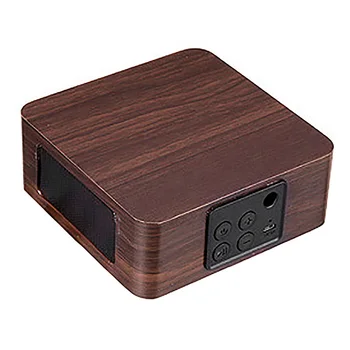 

Mini Wireless Speaker Retro Wooden Bluetooth Speaker HIFI Dual Speaker 3D Surround Sound Music Player
