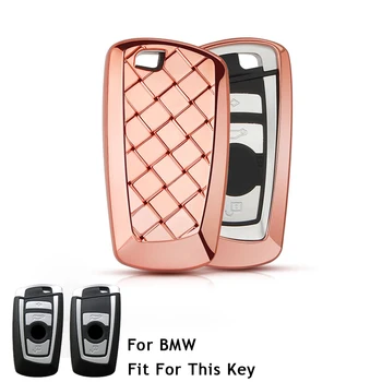

2 3 Button TPU Car Remote Key Fob Shell Cover Case For BMW 118i 320i 1 3 4 5 6 7 Series E36 E46 E87 E90 Skin Holder Protector