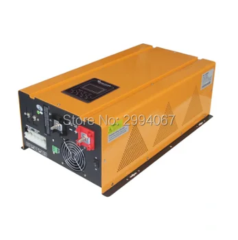 

5000W Pure Sine Wave off Grid Power Inverter 24V/48VDC to 220VAC with toroidal transformer & low power consumption UPS function