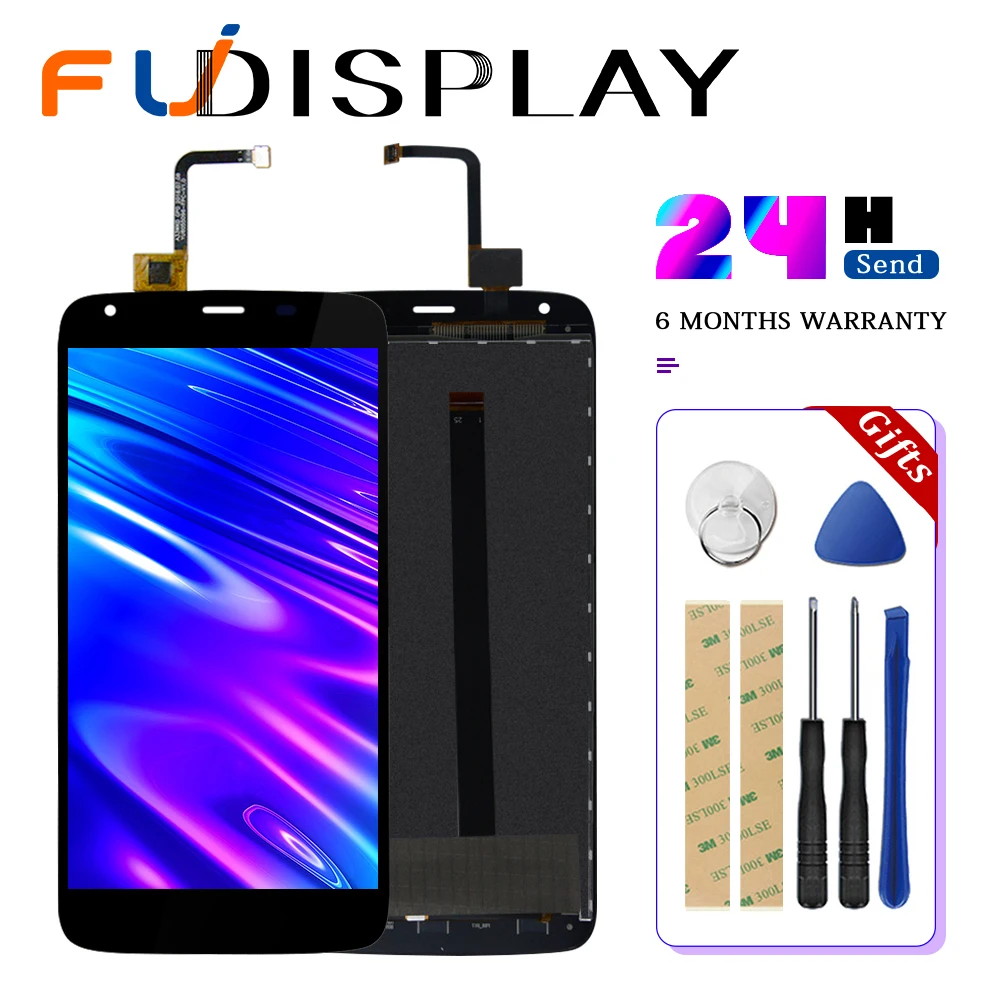 Для DOOGEE T6 LCD lcd s дисплей + кодирующий преобразователь сенсорного экрана в сборе