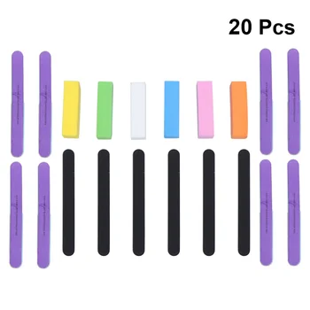 

1 Set Portable Nail Buffer Kit Creative Sanding Blocks Manicure Buffers Blocks Practical Sponge Nail Files for Man Woman Kids Sa