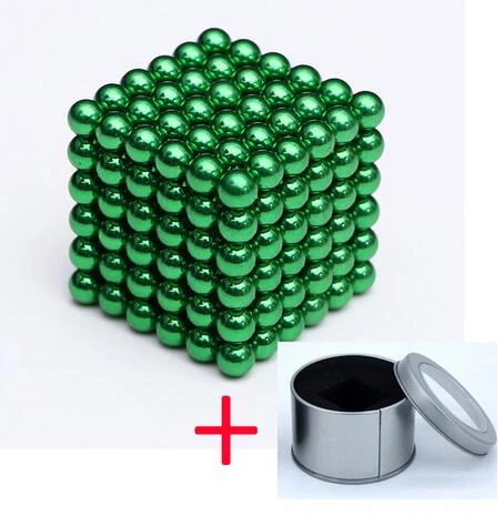 

3mm 216pcs/set NEO Magnetic magnet Sphere Creative magnets with Metal Box Magic Blocks Ball Fun Cube Magnetic Ball Puzzle Toy