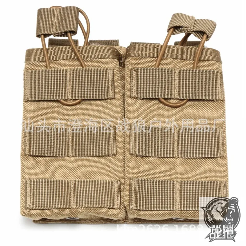 Molle тактический комплект аксессуаров для двух пар, сумка для похода, жилет, рюкзак, только сумка, сумка, Переговорная посылка