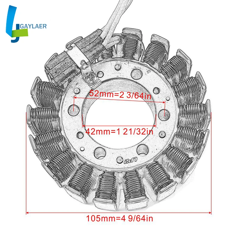 Статор мотоцикла катушки для Suzuki GSX1300 Hayabusa 1999- GSX1300 B-King 1300 2008-2010 32101-24F00-000