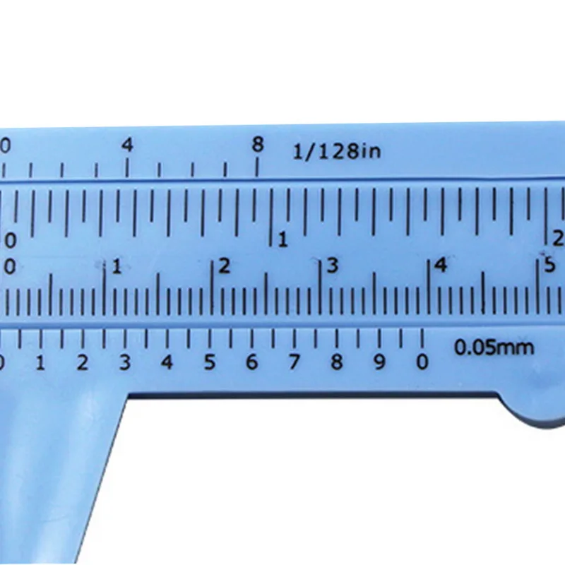 0,5 мм штангенциркуль с двойной шкалой 0-80 мм/150 мм Пластиковый штангенциркуль измерительный студенческий мини-инструмент линейка DIY Изготовление моделей