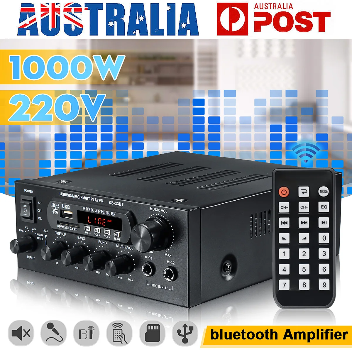 speaker amplifier home theater