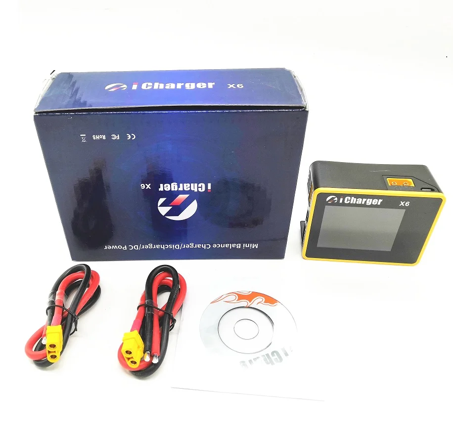 iCharger X6 800W 30A DC LCD スクリーンスマートバッテリーバランス